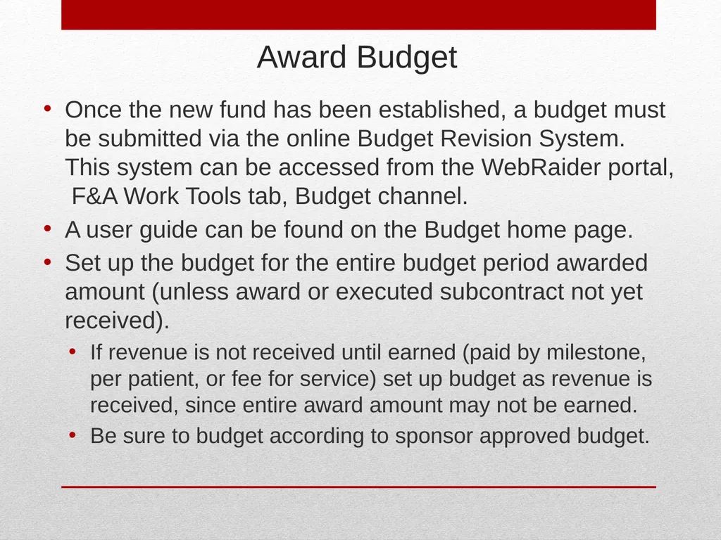 Grant Management TTUHSC Accounting Services May - slide 21 of 83