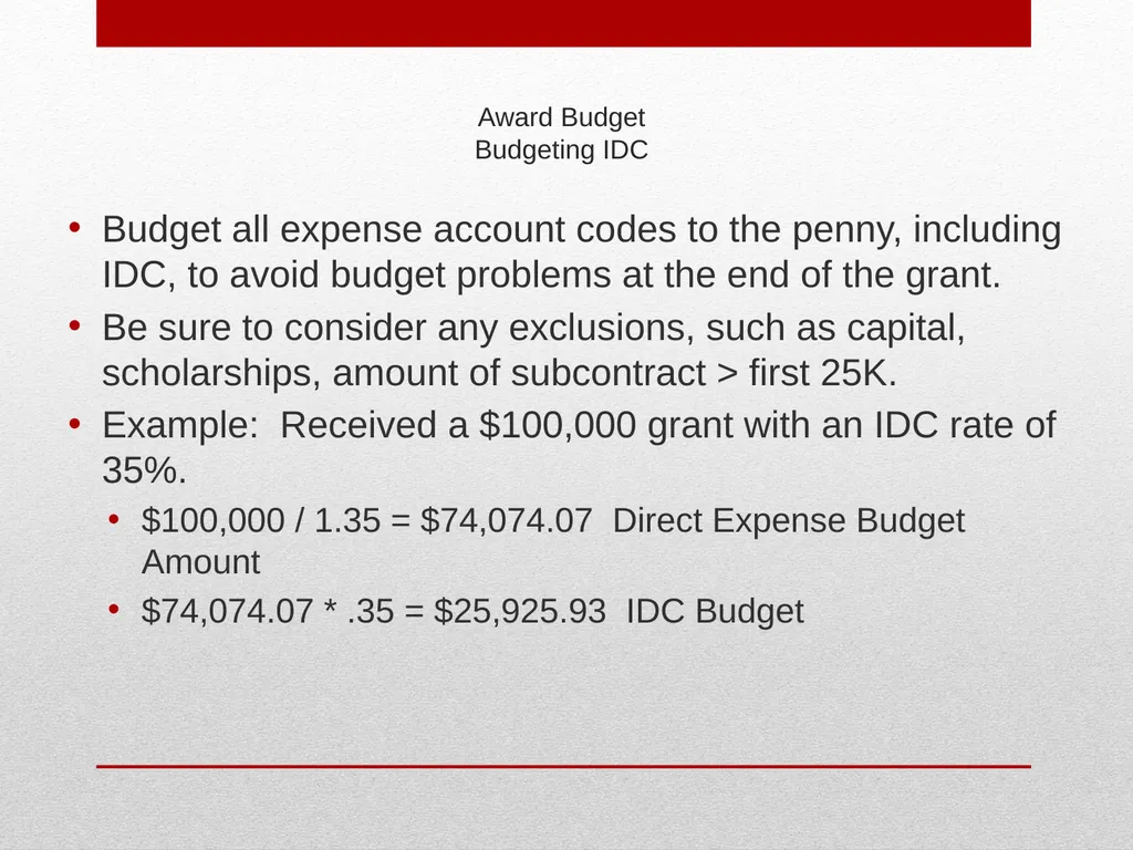 Grant Management TTUHSC Accounting Services May - slide 22 of 83