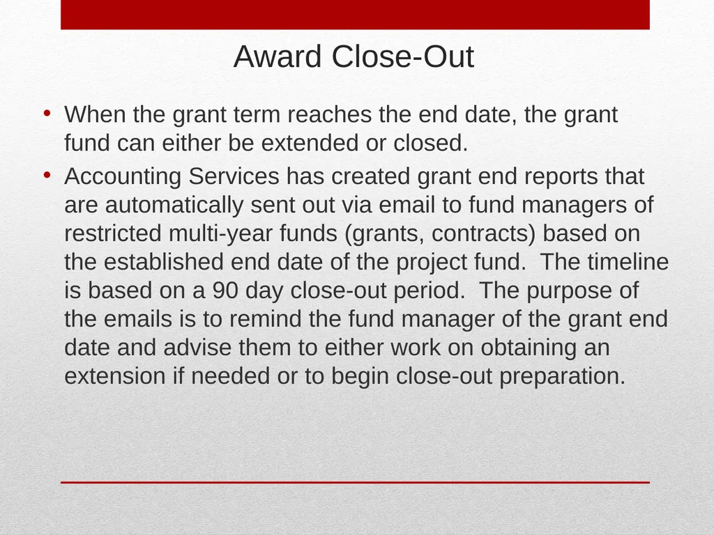 Grant Management TTUHSC Accounting Services May - slide 71 of 83