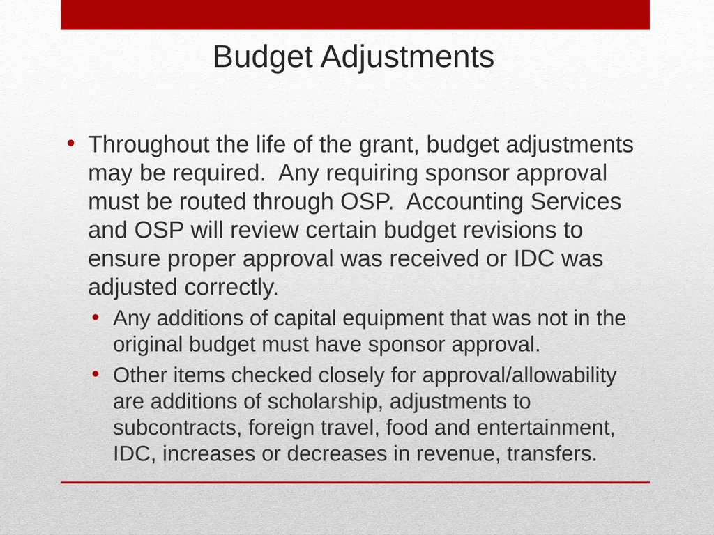 Grant Management TTUHSC Accounting Services May - slide 51 of 83