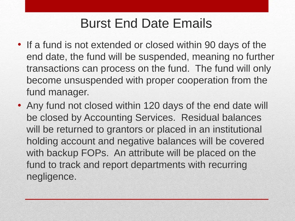 Grant Management TTUHSC Accounting Services May - slide 73 of 83
