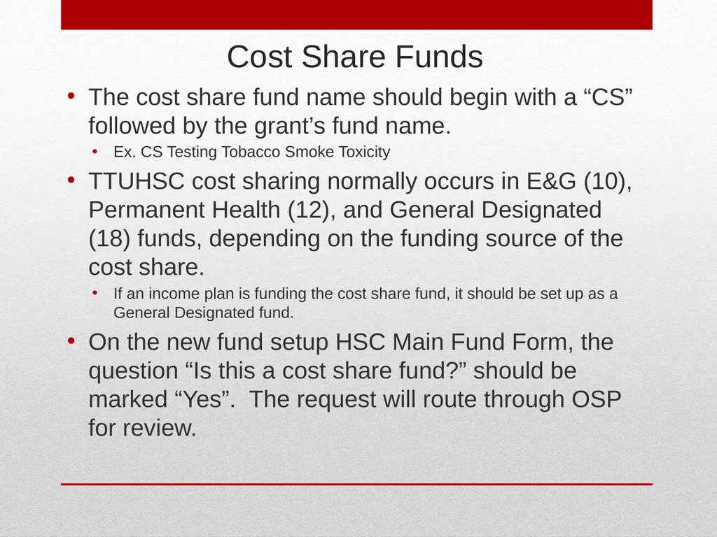 Grant Management TTUHSC Accounting Services May - slide 64 of 83