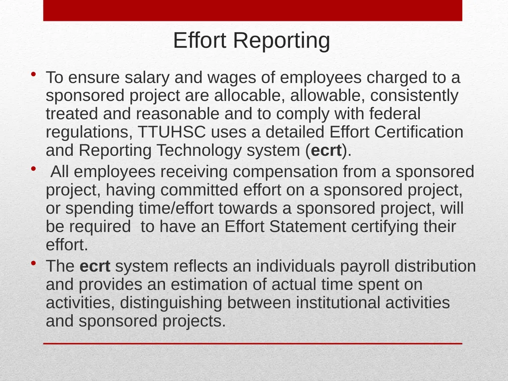Grant Management TTUHSC Accounting Services May - slide 66 of 83