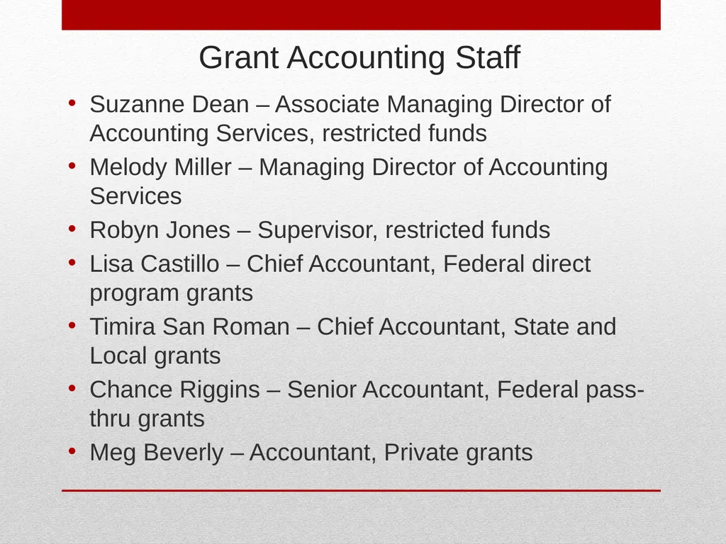 Grant Management TTUHSC Accounting Services May - slide 2 of 83