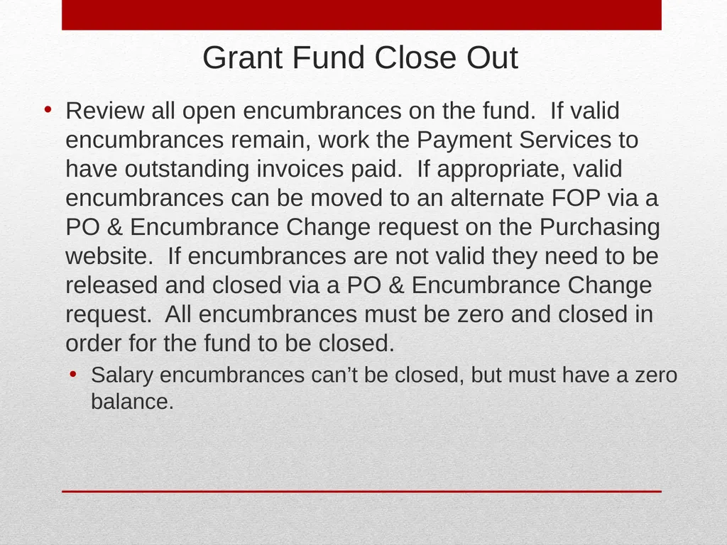 Grant Management TTUHSC Accounting Services May - slide 76 of 83