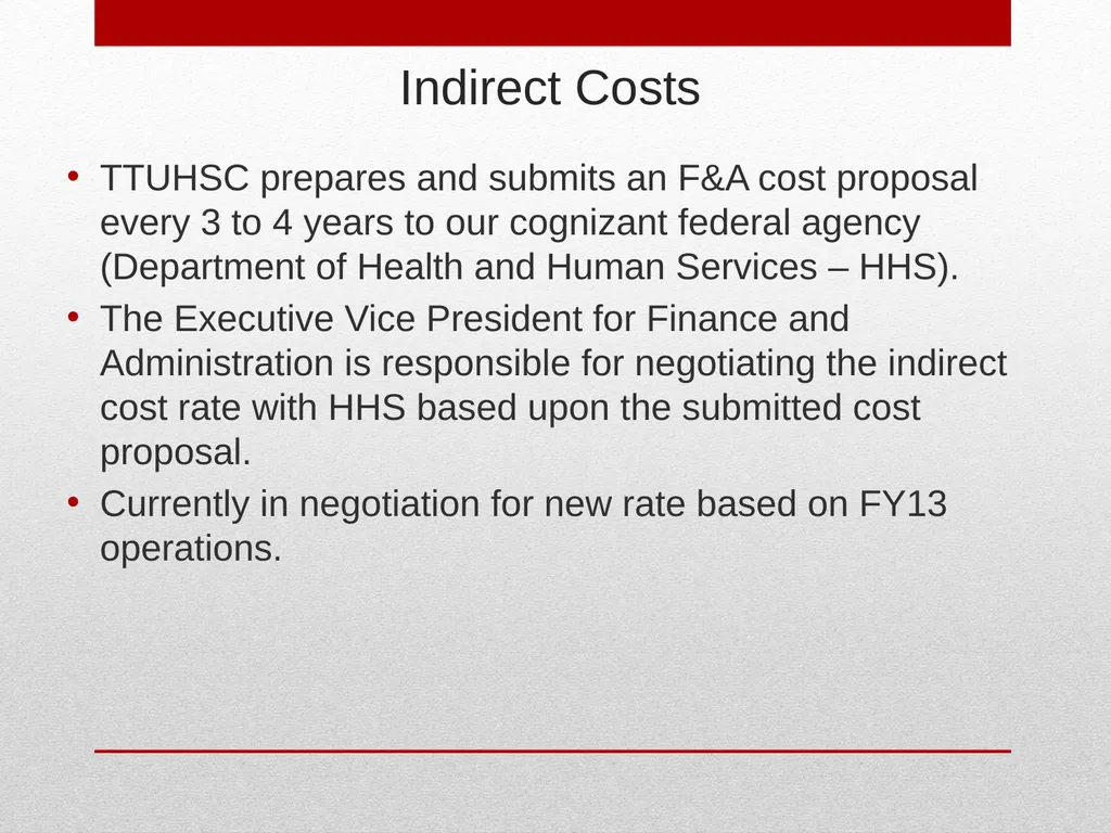 Grant Management TTUHSC Accounting Services May - slide 36 of 83