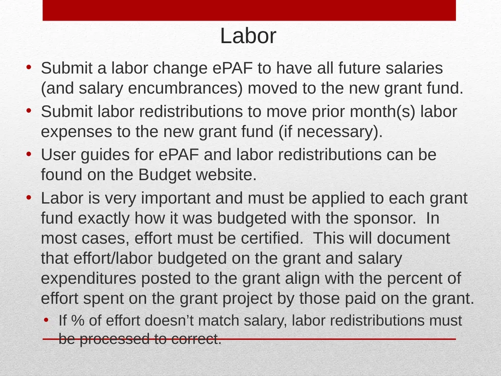 Grant Management TTUHSC Accounting Services May - slide 25 of 83