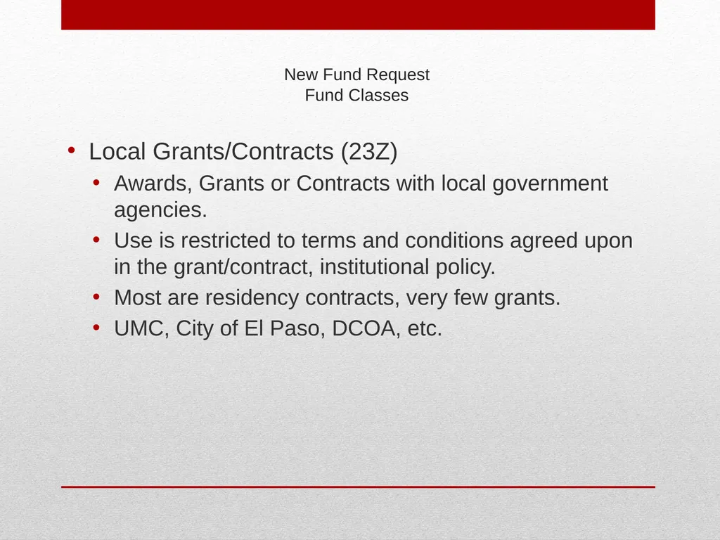 Grant Management TTUHSC Accounting Services May - slide 11 of 83