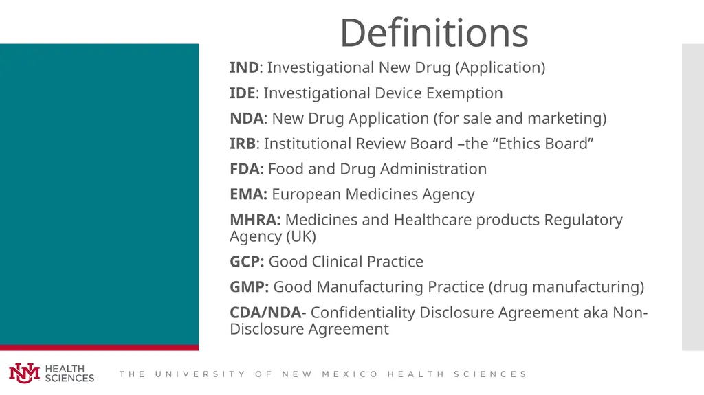 The Basics of Clinical Trials By: Caitlin Vinyard - slide 5 of 16