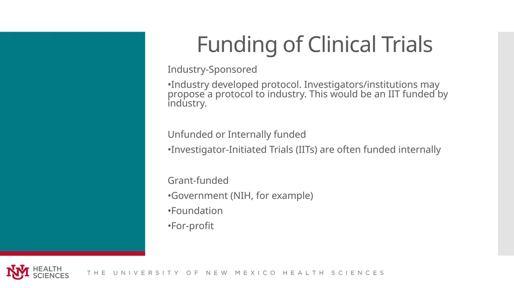 The Basics of Clinical Trials By: Caitlin Vinyard - slide 7 of 16