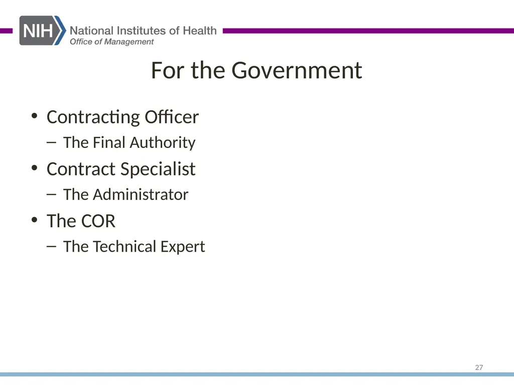 Research and Development Contracts Richard - slide 27 of 42