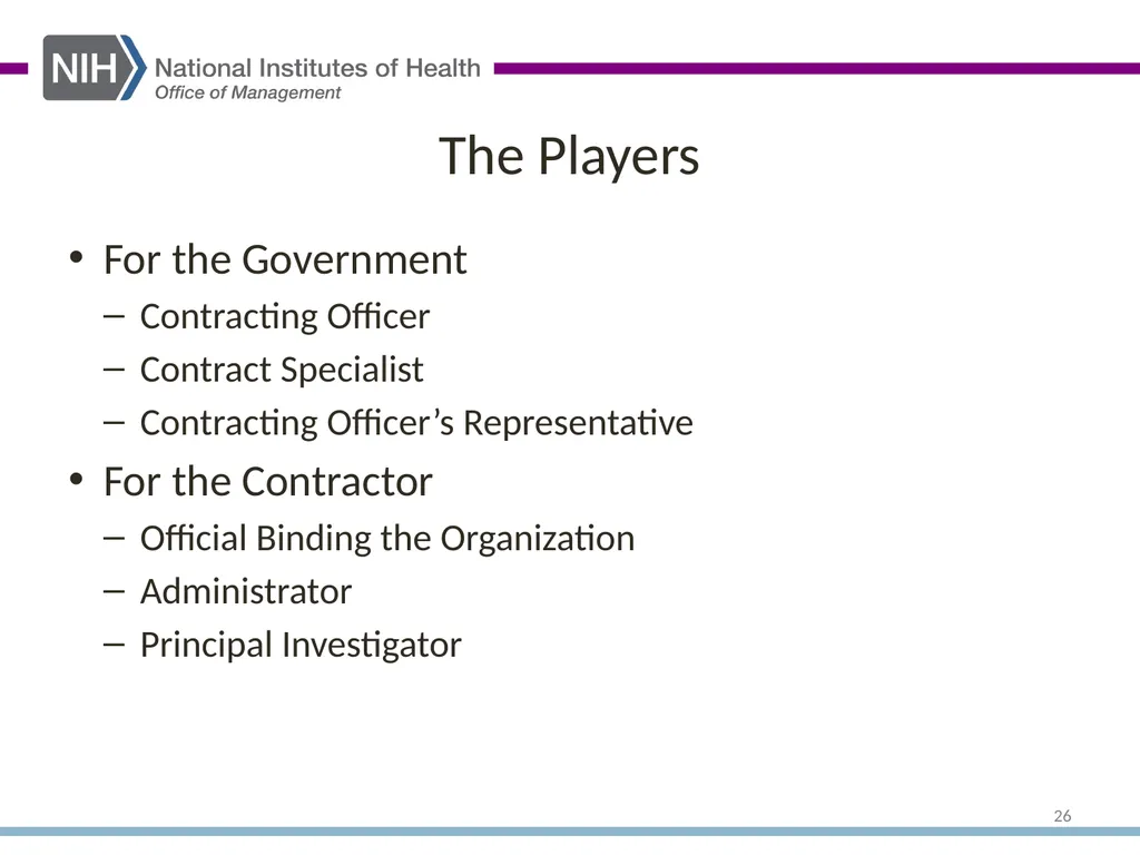 Research and Development Contracts Richard - slide 26 of 42