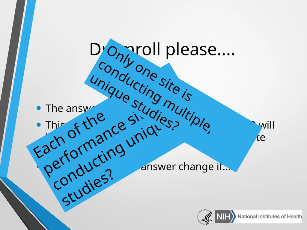 Advanced Administrative Topics: Pre-Award NIH - slide 9 of 39