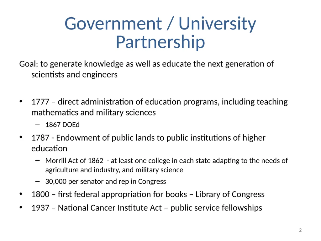 Role of the Sponsored Programs Office Michelle D. - slide 2 of 13