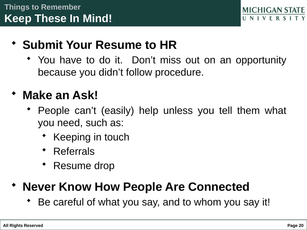 Networking Introduction Networking Introduction - slide 20 of 20