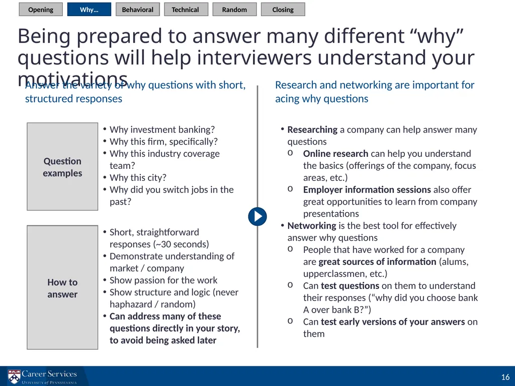 Investment Banking Interview Prep Workshop - slide 16 of 29