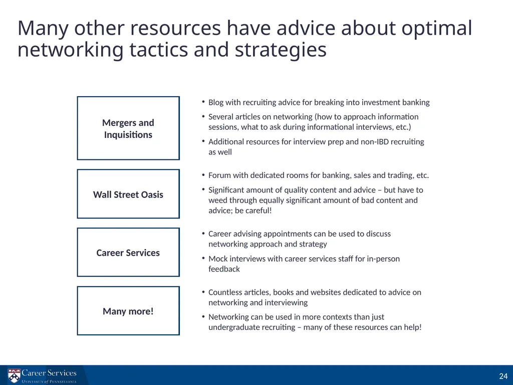 Investment Banking Interview Prep Workshop - slide 24 of 29