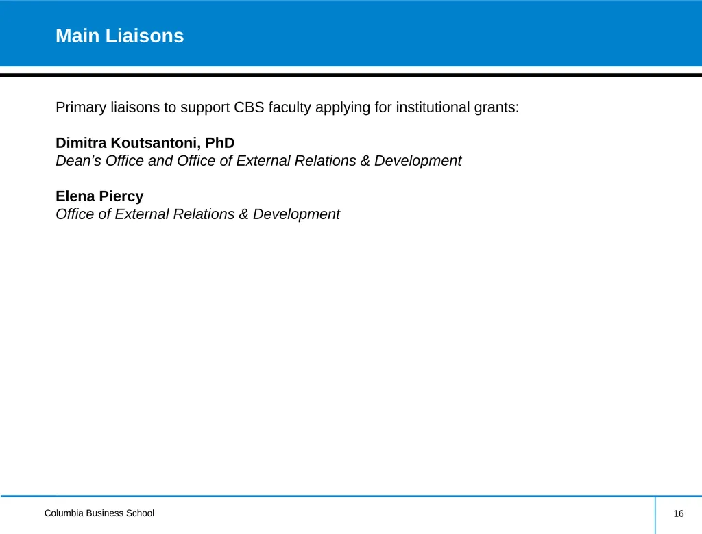 External Research Funding Information Session - slide 16 of 22