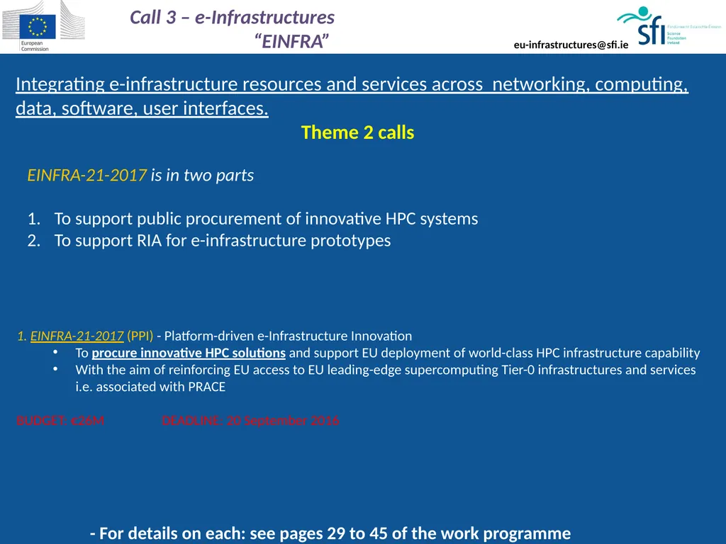 National Delegate & NCP for European Research - slide 15 of 22