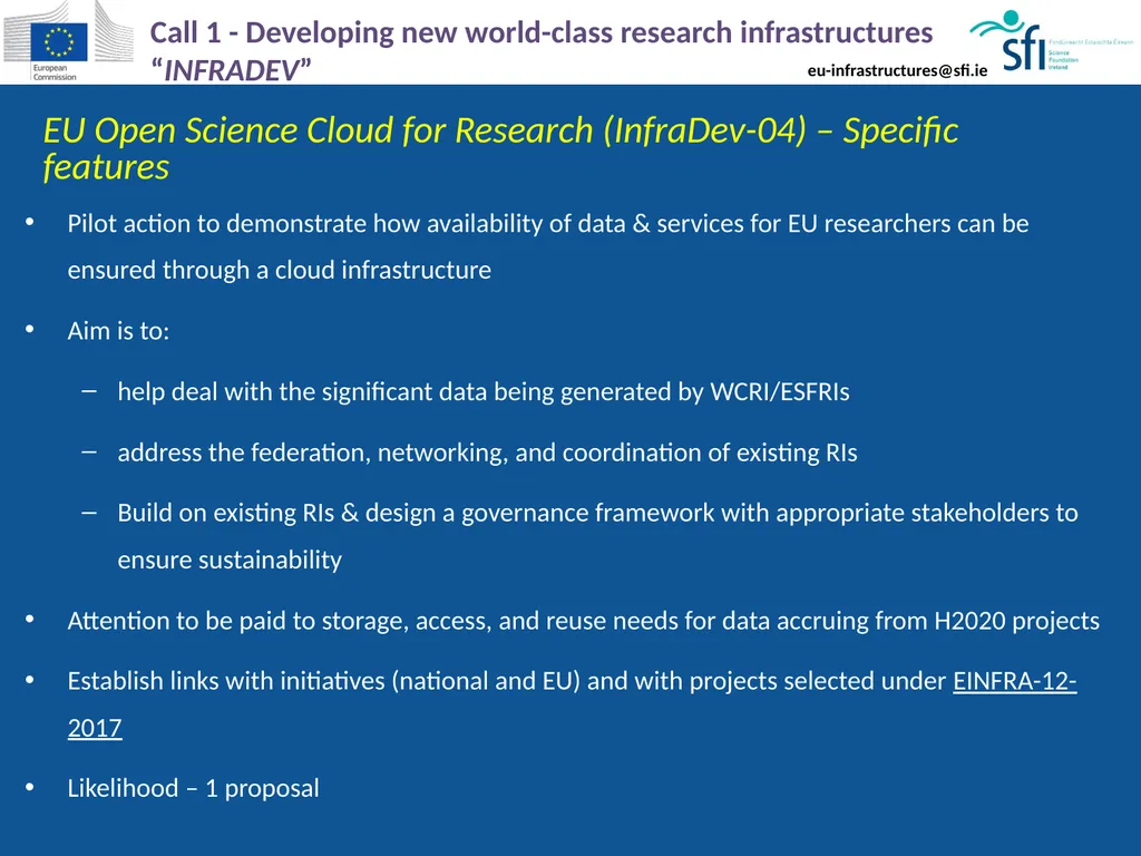 National Delegate & NCP for European Research - slide 7 of 22