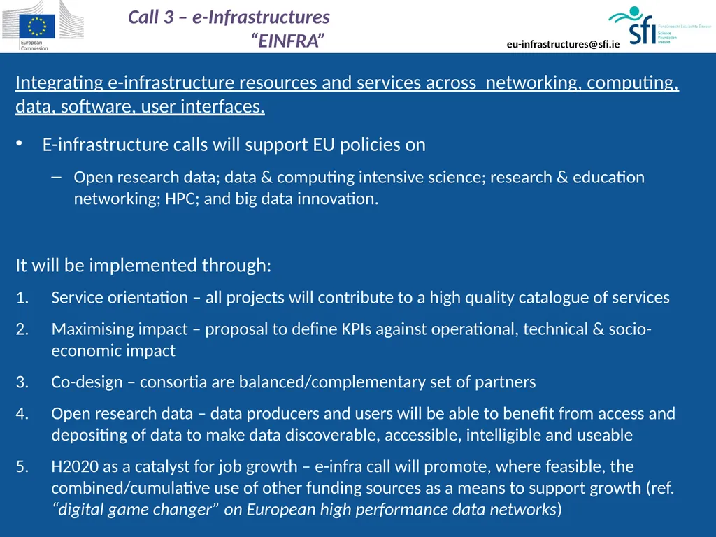 National Delegate & NCP for European Research - slide 11 of 22