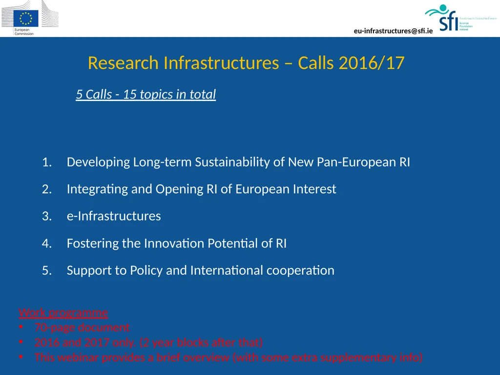 National Delegate & NCP for European Research - slide 4 of 22