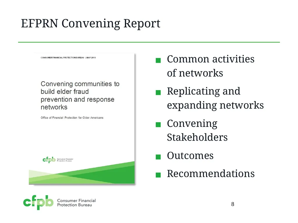 Supporting Local Elder Fraud Prevention and - slide 8 of 15