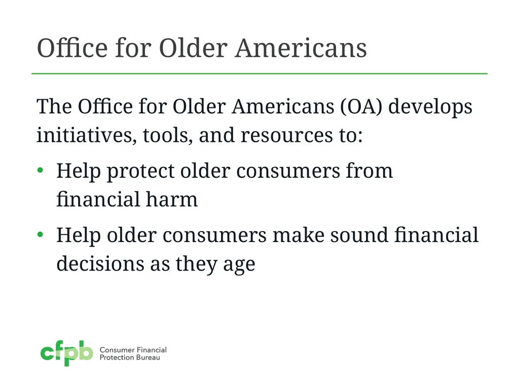 Supporting Local Elder Fraud Prevention and - slide 2 of 15
