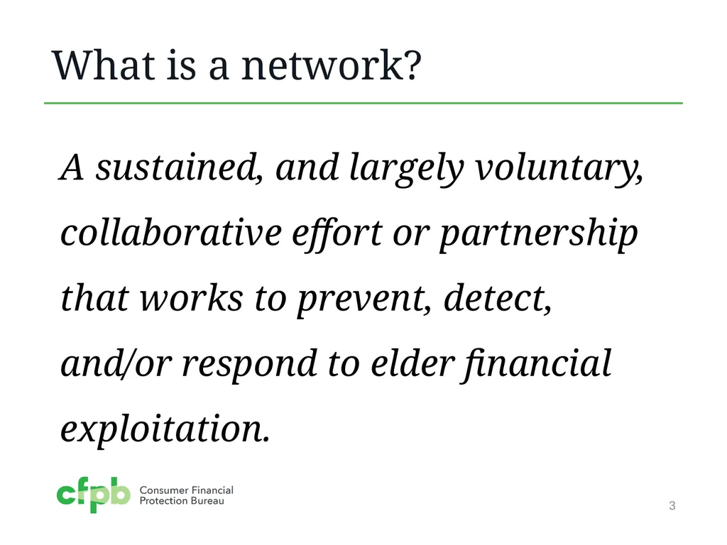 Supporting Local Elder Fraud Prevention and - slide 3 of 15