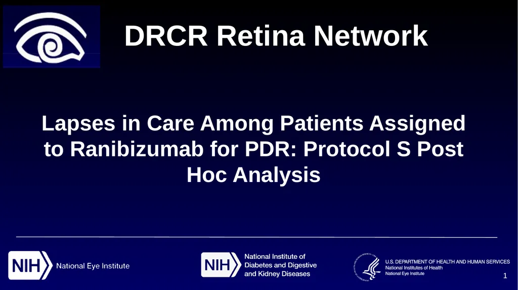 1 DRCR Retina Network Lapses in Care Among