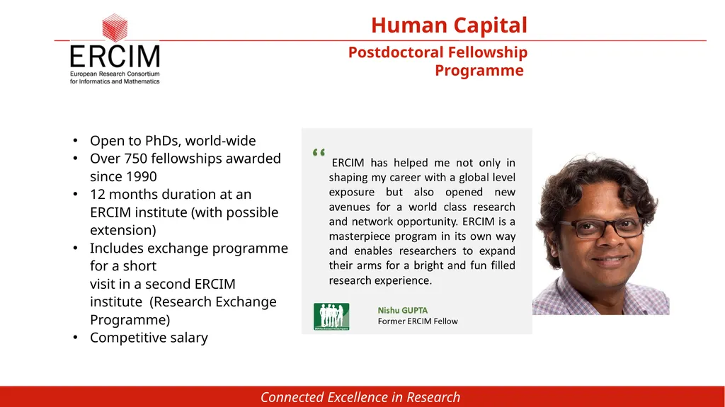 European Research Consortium for Informatics and - slide 17 of 20