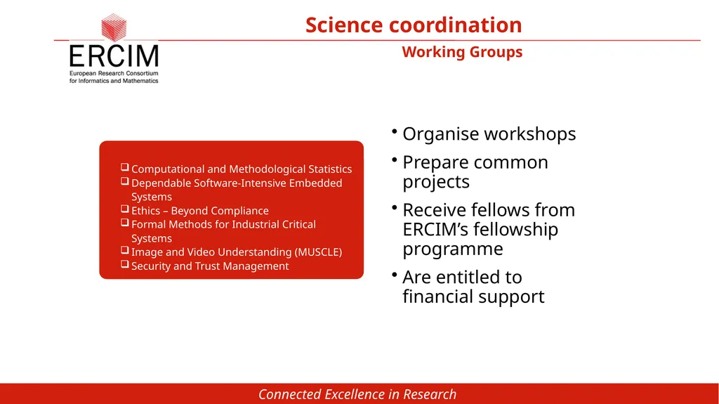 European Research Consortium for Informatics and - slide 16 of 20