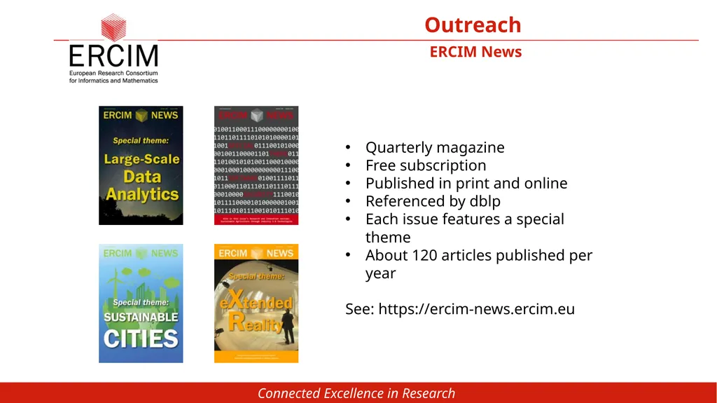 European Research Consortium for Informatics and - slide 19 of 20