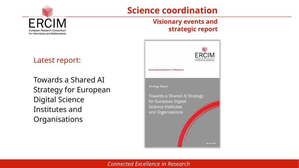 European Research Consortium for Informatics and - slide 15 of 20