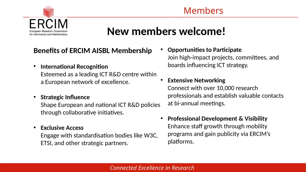 European Research Consortium for Informatics and - slide 7 of 20