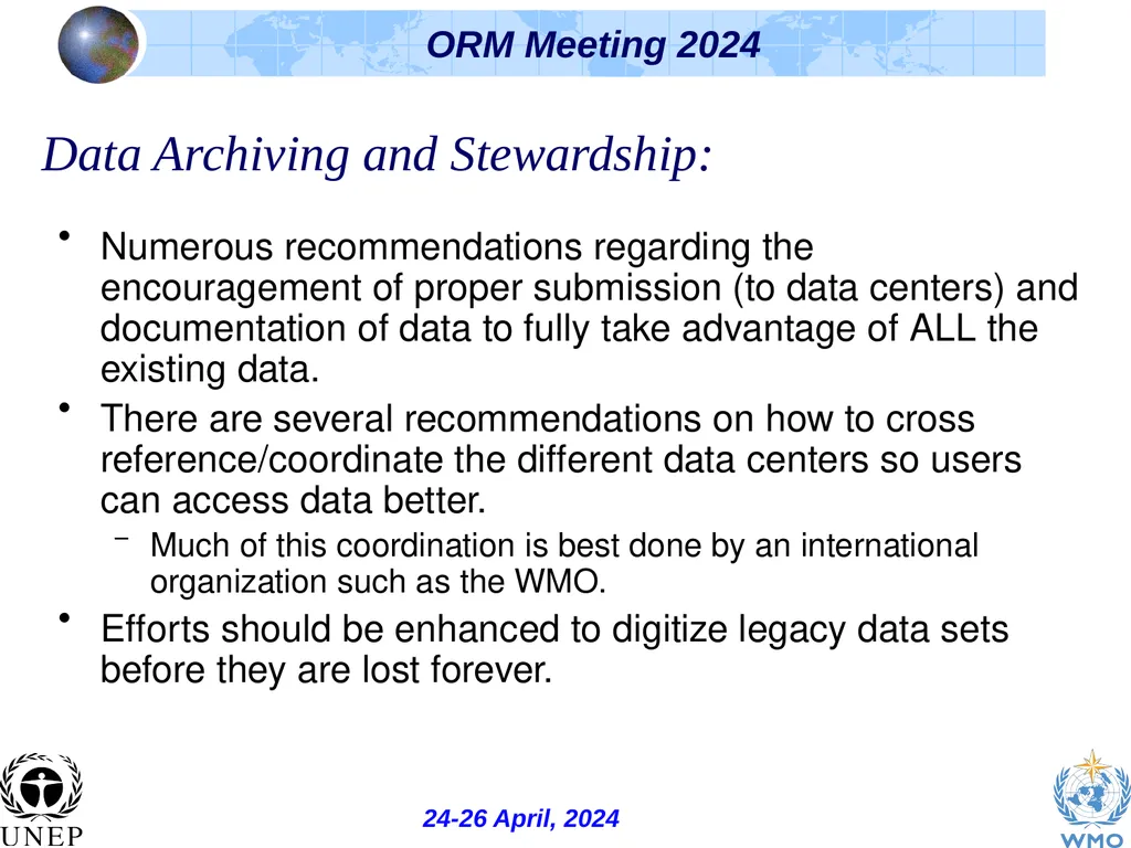 The Ozone Research Managers (ORM), the Science - slide 14 of 16