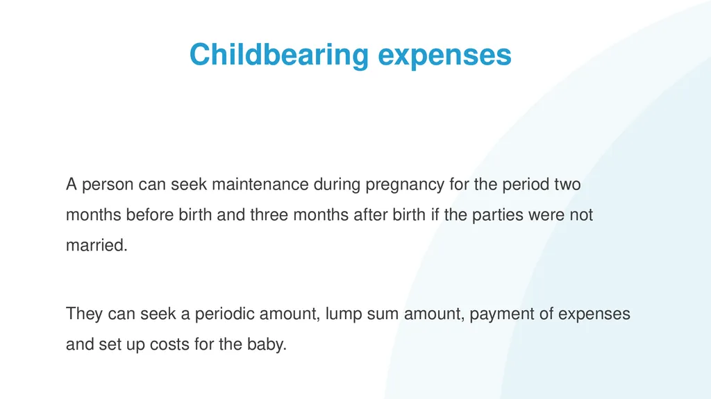 Family Law Remedies to Address Financial Abuse: - slide 33 of 46