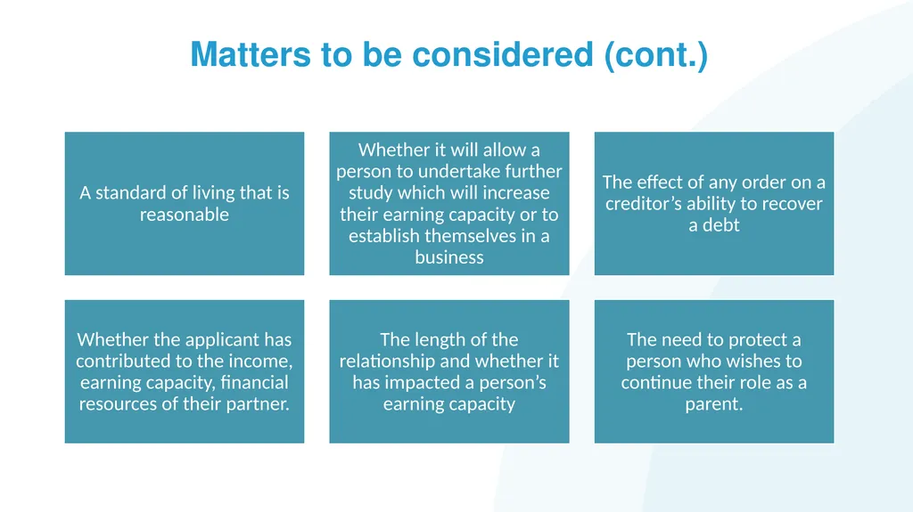 Family Law Remedies to Address Financial Abuse: - slide 29 of 46
