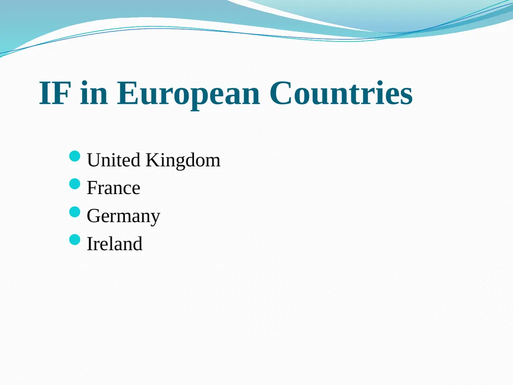 Islamic Financing in Europe Recent Developments in - slide 5 of 18