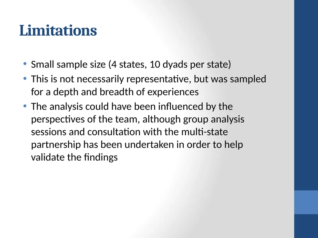 Collaborating for Health: Early results from the - slide 26 of 30