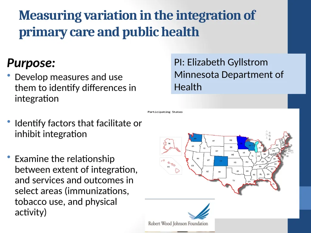 Collaborating for Health: Early results from the - slide 8 of 30