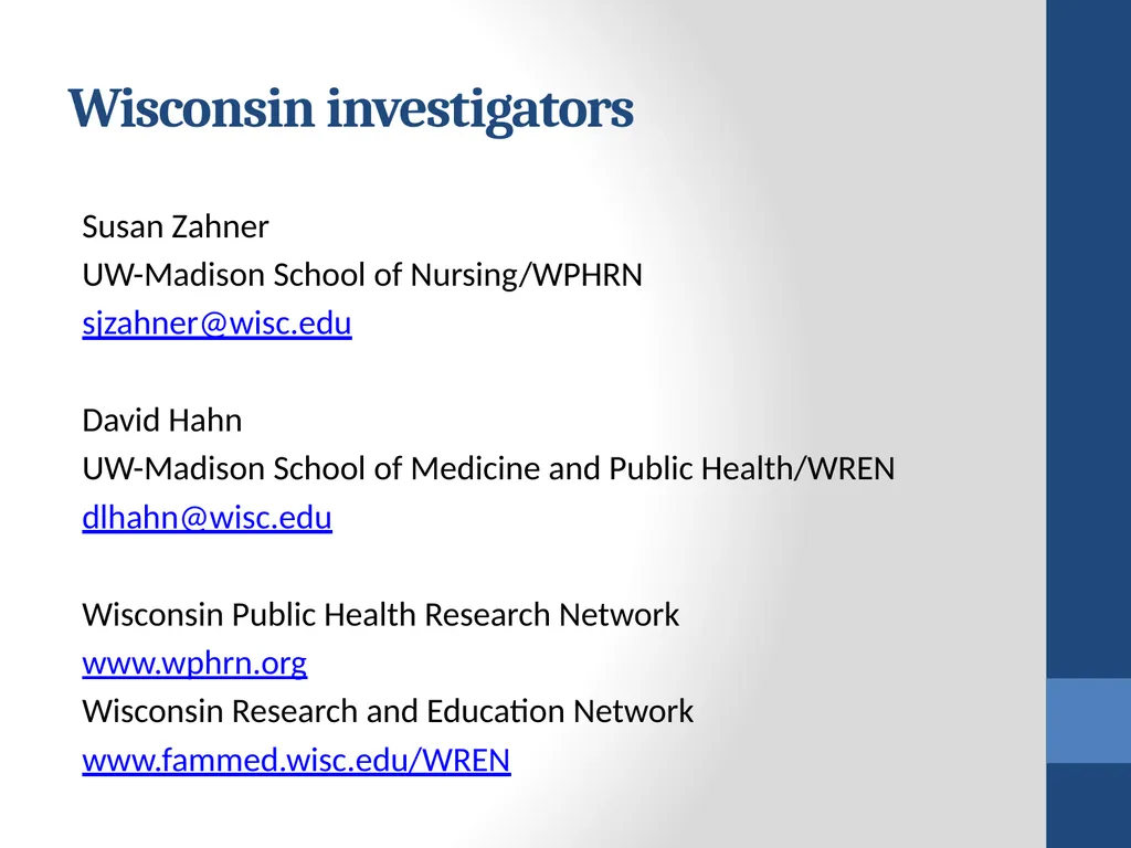 Collaborating for Health: Early results from the - slide 29 of 30