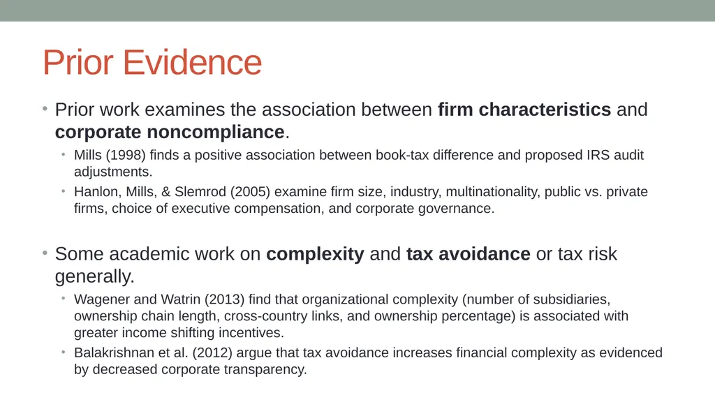 Analysis of Flow-through Entities Using Social - slide 3 of 18