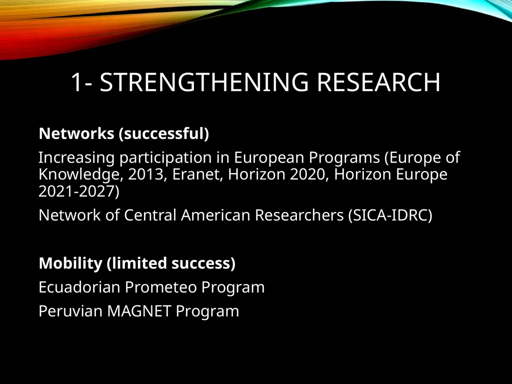 Physics Development in Great Caribbean Region – - slide 18 of 39