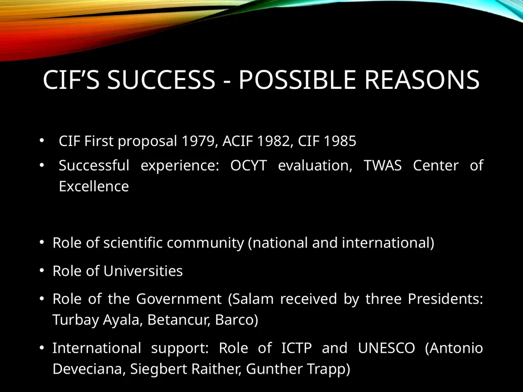 Physics Development in Great Caribbean Region – - slide 21 of 39