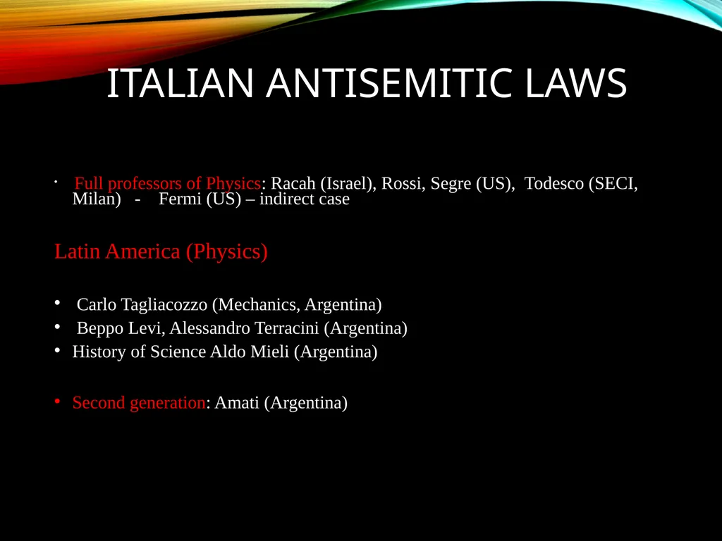 Physics Development in Great Caribbean Region – - slide 7 of 39