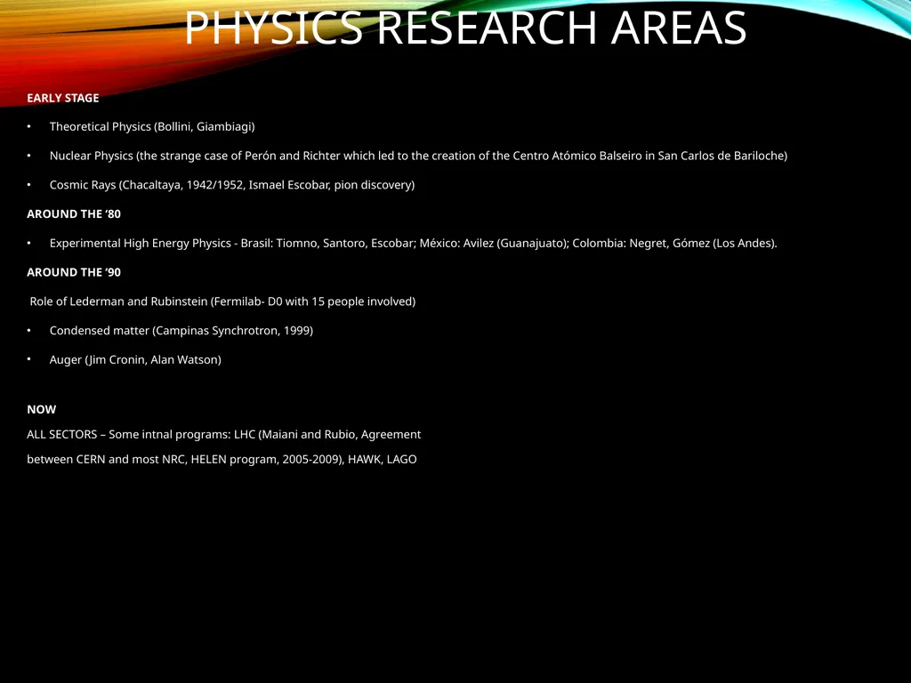 Physics Development in Great Caribbean Region – - slide 12 of 39