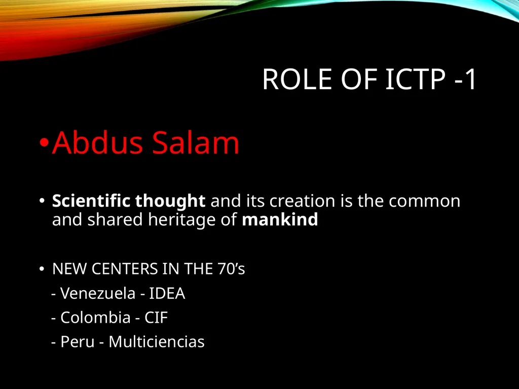 Physics Development in Great Caribbean Region – - slide 15 of 39