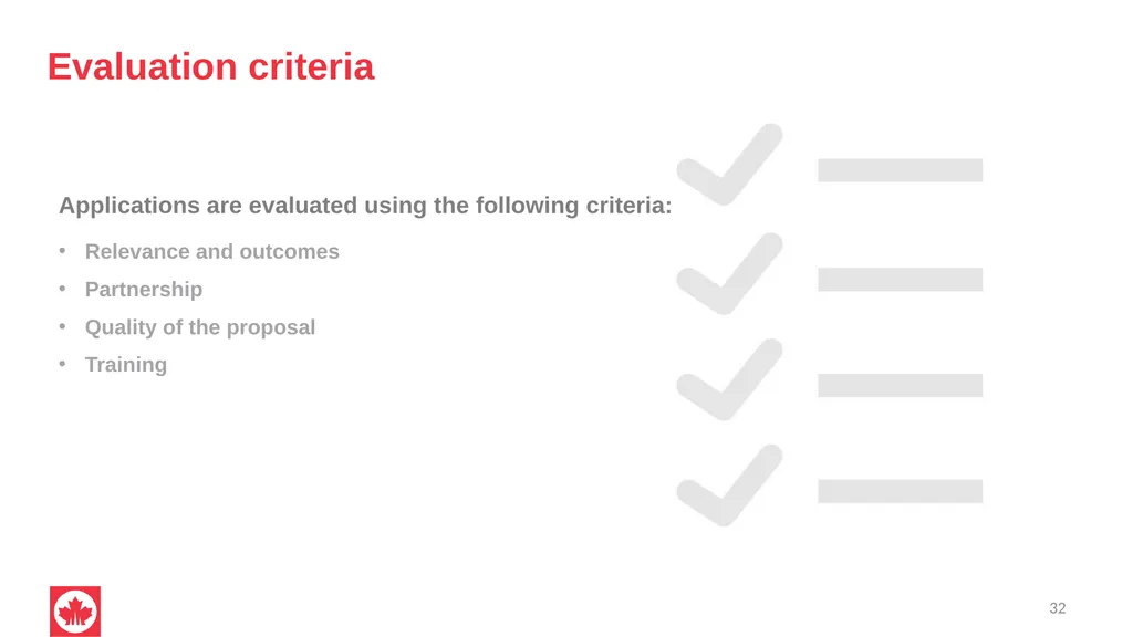 NSERC Alliance Grants Canada’s research - slide 32 of 47