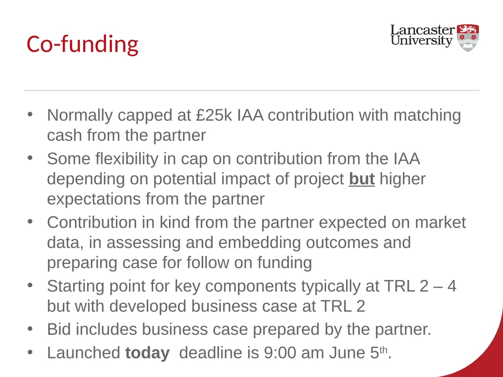 EPSRC Impact Acceleration Account 2017-2020 – - slide 25 of 29